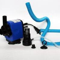 Silent Aquarium 3 In 1 Oxygen เครื่องสูบน้ำ Submersible Aquatic Cycle Aeration Filter