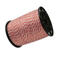 2X Ultra-Low Resistance Wire 500M Electric Fence Electric Rope for Pig Horse Cattle Sheep Animal Fence