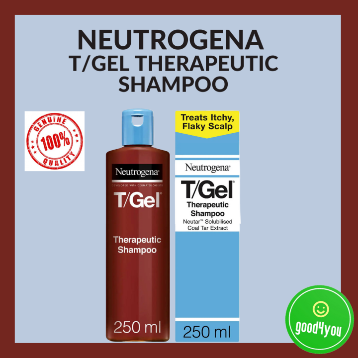 Neutrogena T/Gel Shampoo Oily Scalp | Therapeutic Shampoo Treatment for ...