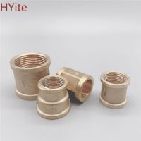 F/F 1/2 3/4 1 BSP Female Thread water Brass Pipe Fittings Rounding Nut Rod Connector Coupling Full Port Copper Adapter