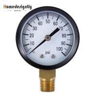 เครื่องวัดความดันอากาศ0.25in 100 PSI เครื่องทดสอบไฮดรอลิก Dial Manometer