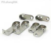 2 Pieces of Wardrobe Clothes Bracket Support Support Closet Rod End Bracket Thickened Hardware Accessories