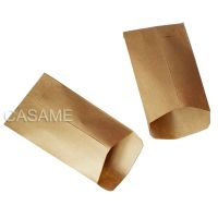 【CC】 6x10cm bags 100pc Paper bag mini Envelope Snack Baking Supplies Wrap glue box