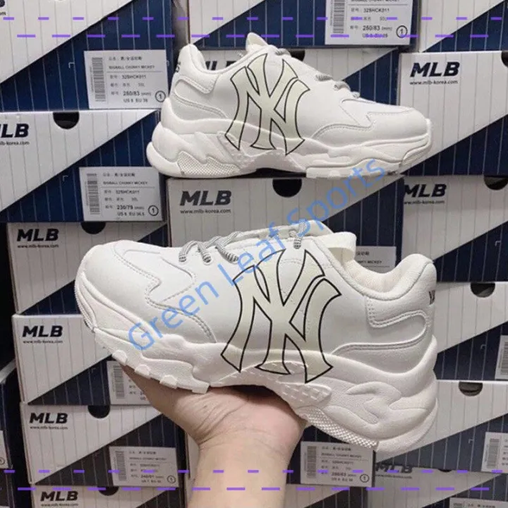 พร้อมส่ง MLB Big Ball Chunky A “LOGO NY” (พร้อมกล่อง/ถุง) จ่ายเงินปลาย ...