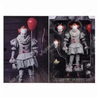 Neca It 2017 โมเดลตุ๊กตาฟิกเกอร์ Stephen Kings It Pennywise เปลี่ยนหน้าได้ ของเล่นสําหรับเด็ก