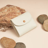 TRIFOLD wallet in Cream-tan