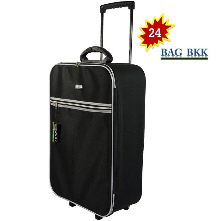bag-bkk-กระเป๋าเดินทาง-wheal-cando-24นิ้ว-แบบหน้าเรียบ-2-ล้อคู่ด้านหลัง-รุ่น-f1177-24