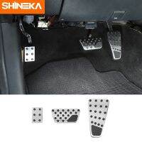 【JH】 SHINEKA Car Gas Pedal Automobile Throttle Brake Pedals Cover Accessories Dodge Ram1500 2500 3500 4500 5500 2010-2020