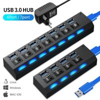 Usb Hub 3 0ฮับอะแดปเตอร์3.0 USB หลายพอร์ตใช้อะแดปเตอร์ Extensor USB 2.0 PC สวิตช์ Usb อุปกรณ์คอมพิวเตอร์สำหรับแล็ปท็อป Feona