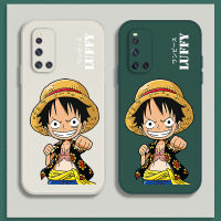 เคสโทรศัพท์ เคสvivo v19 Case เคสซิลิโคนเหลวการ์ตูน Luffy การ์ตูน Luffys Flocking ฝาครอบโทรศัพท์ป้องกัน