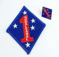 tomwang2012. Set United States Marine Corps USMC 1st Marine Division Badge Pin USMC Patch