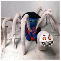 รุ่นใหม่ข้ามพรมแดน Train spider Thomas plush แมงมุมรถไฟ ของเล่นตุ๊กตาโทมัส