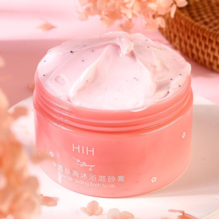 thai-พร้อมส่ง-hih-สครับขัดผิวขาว-250g-ผิวขาว-นุ่ม-เนียนกระจ่างใส-สคลับขัดผิวขาว-ปรับปรุงผิวหนังไก่-สคับขัดผิวขาว-สครับขัดผิว-สครับผิวขาว-สคับผิวขาว-สคับขัดผิว-ขัดขี้ไคล-ครีมขัดผิวกาย-สครับผิวกาย-บอดี้