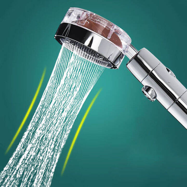 New Design Propeller Bathroom Shower Head High Pressure Water Saving