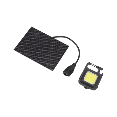 5W LED Solar Lamp Charger Portable Solar Panel Solar Panel Powered Emergency Light for Outdoor Camping Auto Repair Light