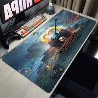 อุปกรณ์เสริมคอมพิวเตอร์ Kawaii Mouse Pad Tank Game World Mouse Pad แผ่นรองพื้นกันลื่น Xxl Keyboard แผ่นรองพื้นขนาดใหญ่