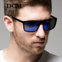 【Versatile】 DCM Square Fashion Men 39; S Sunglasses Men Classic Eyewear Design Mirror Lenses Retro Driving Sun Glasses UV400