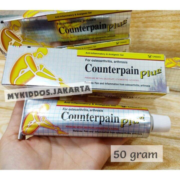 (Ready) Counterpain Plus (Taisho) 50gr Original Thai 100 Lazada