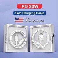 PD 20W For Apple Original Fast Charging USB C Cable For iPhone 14 13 12 11 Pro Max Plus XS Fast Charger USB To Lightning Cable