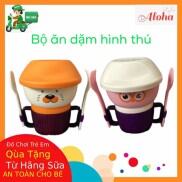 Bộ ăn dặm cho bé hình thú siêu dễ thương - Quà tặng từ sữa Pediasure