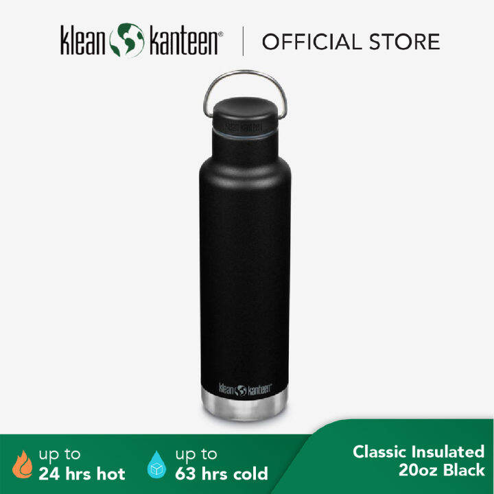 Klean Kanteen Classic Insulated Stainless Steel Tumbler with Loop Cap