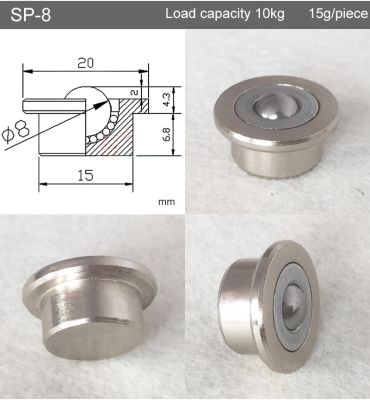 Factory outlets SP8/12/15/22/25 Precision universal Ball bearing casters/wheel Scroll flexible Transmission systefurniture wheel Furniture Protectors