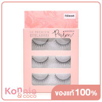 Selected by Prim 3D Premium Eyelashes 3 Pairs #P-08 Innocent ซีเล็คท์ บาย พริ้ม ขนตาปลอมสามมิติ คุณภาพสูง เส้นขนตาเรียวบาง