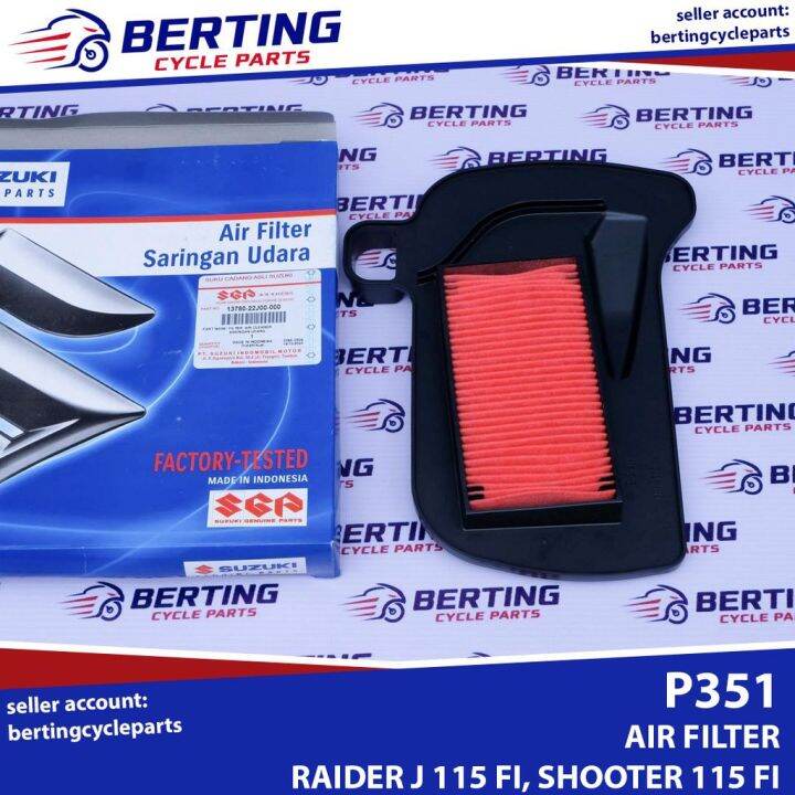 Suzuki Sgp Air Filter Element For Raider J Fi Shooter Fi