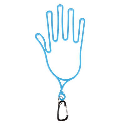 UNI Sissi ถุงมือกอล์ฟ Rack อุปกรณ์สำหรับนักกอล์ฟพลาสติกที่แขวนถุงมือชั้นวางพวงกุญแจแบบห่วง