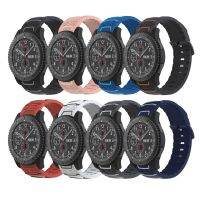 22mm pasek do Samsung Gear sport S2 S3 Frontier klasyczny zegarek zespół huami amazfit 1 2 tempo bip huawei zegarek 1 2 klasyczna bransoletka