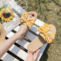 Women Shoes Floral Flat Sandals