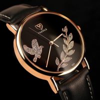 womens waterproof trendy national style ladies watch light luxury simple fashion European and watches