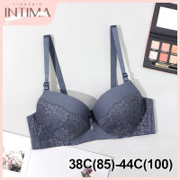 INTIMA เสื้อชั้นในขนาดพิเศษสำหรับผู้หญิงบราดันลูกไม้เซ็กซี่บราทรงซีคัพสวมใส่สบาย