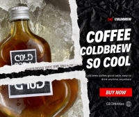 กาแฟสกัดเย็น Coldbrew ขนาด 250 ml