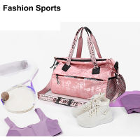 Womens Sports Gym Bag Fashion Mans Handbag Large Capacity Travel Backpack Waterproof Multifunction Fitness Yoga Training Bag