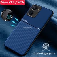 สำหรับVivo Y16 Y02s Y77 Y77e Y 16 Y 02S Y 77 ที่วางยึดรถเคสโทรศัพท์เคลือบTPUกันชนซิลิโคนกันกระแทกฝาหลัง