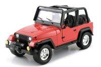 ่JEEP 1992 Wrangler RED สีแดง JADA TOYs โมเดลรถคลาสสิค