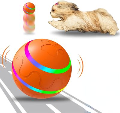ของเล่นลูกบอลสุนัขแบบโต้ตอบ ATUBAN การบอลกลิ้งที่ใช้งานสำหรับสุนัข/แมวในร่มที่มีการเคลื่อนไหวเปิดใช้งานการกระตุ้นการเคลื่อนไหวการกระดอนของเล่นสัตว์เลี้ยงลูก Yy. ร้านค้า