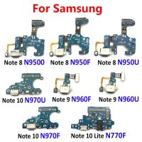 ขั้วต่อสายชาร์จ USB สําหรับ Samsung Note 8 9 10 Lite 20 Ultra N950F N950U N9500 N960F N970F N970U N770F