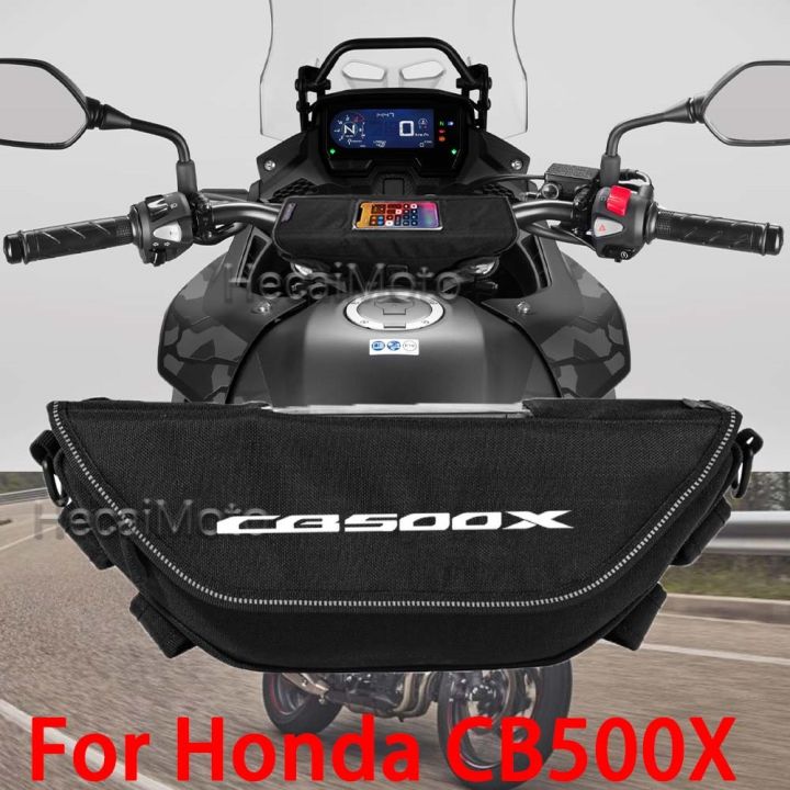 สำหรับฮอนด้า-cb500x-cb-500x-กระเป๋าเก็บของมือจับกันน้ำและกันฝุ่นอุปกรณ์ตกแต่งจักรยานยนต์