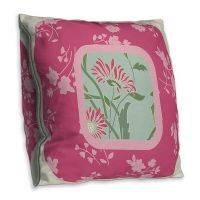 Bohemian Boho Pillowcase Decorative Floral Cushion Pillow Case 45*45cm Pink Green Neck Travel Pillow Cover Dropshipping