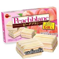 Peachblanc เค้กนุ่มสอดไส้ครีมพีช หมดอายุ16/7/2022