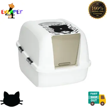 Catit hooded 2024 litter box jumbo