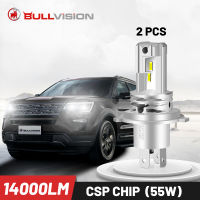H7 LED Car Lamp 6000K H4 H8 H9 H11 Light Bulb HB3 HB4 4300K 8000K 14000LM Ice Bulb For Auto 9005 9006 Fanless CSP Headlight 12V