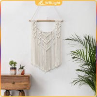 พรมแขวนผนังลาย WBLight Macrame ตกแต่งแบบทอ