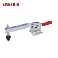 SWEERIS GH-201BL Horizontal Toggle Clamp Quick Release T Set Woodworking Fix Clip Tool for Carpentry Hand Tools GH-201BL