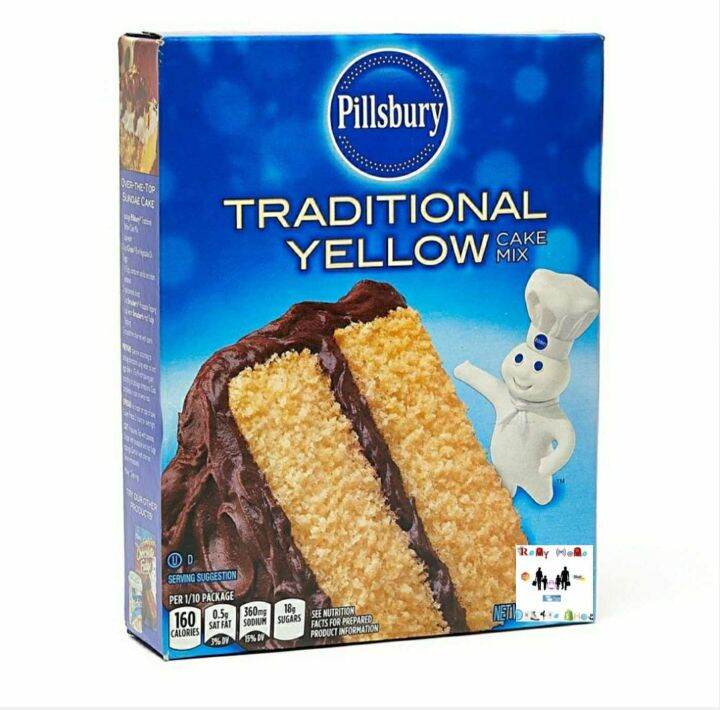 Pillsbury Traditional Yellow Cake Mix 432g Lazada PH