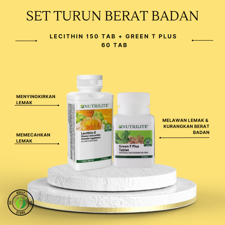 Amway Nutrilite Set Kurus / Set Turun Berat Badan Lazada
