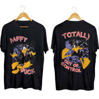 เสื้อยืดวินเทจ Looney Tunes DUFFY DUCK Totally Out of control  เสื้อการ์ตูน เสื้อวินเทจ เสื้อยืด