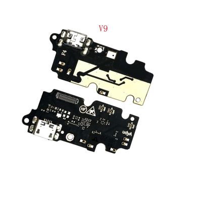 ไมโครโฟนติดต่อชาร์จ USB 1ชิ้นบอร์ดเชื่อมต่อสำหรับ ZTE เบลด V30 V9 V0900 V10แท่นชาร์จสายเคเบิลงอได้ช่องเสียบปลั๊ก